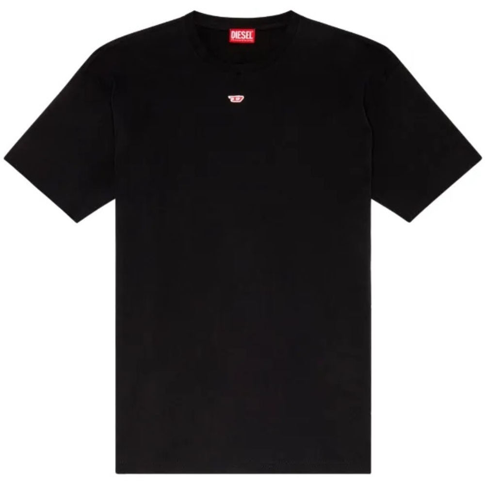 Diesel Black Logo T-Shirt | XS | 90s Y2K Style Streetwear Tee